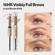 Revlon ColorStay Brow Fantasy, All In One Eyebrow Powder Pencil with Shaping Clear Gel, Gel Infused with Panthenol, Smudge...