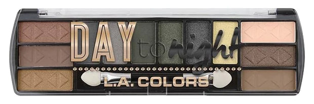 L.A. COLORS Day to Night 12 Color Eyeshadow, Sunrise CES422 - Product Image