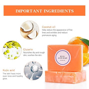 Hyaluronic Acid Eye Mask for Dark Circles and Eye Bags & Kojic Acid Soap Moisturizing Deep Cleansing for Face and Body - P...