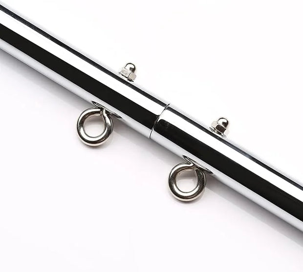 2pcs Silver Pilates Spreader Bar Kit Sports Aid - Product Image