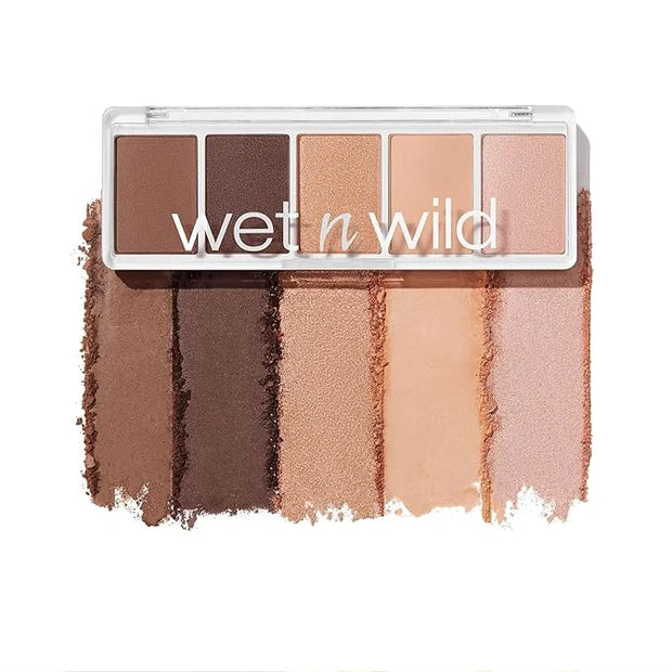 wet n wild Color Icon Eyeshadow Makeup 5 Pan Palette, Matte, Shimmer, Metallic, Long Wearing, Rich Buttery Pigment, Cruelt...