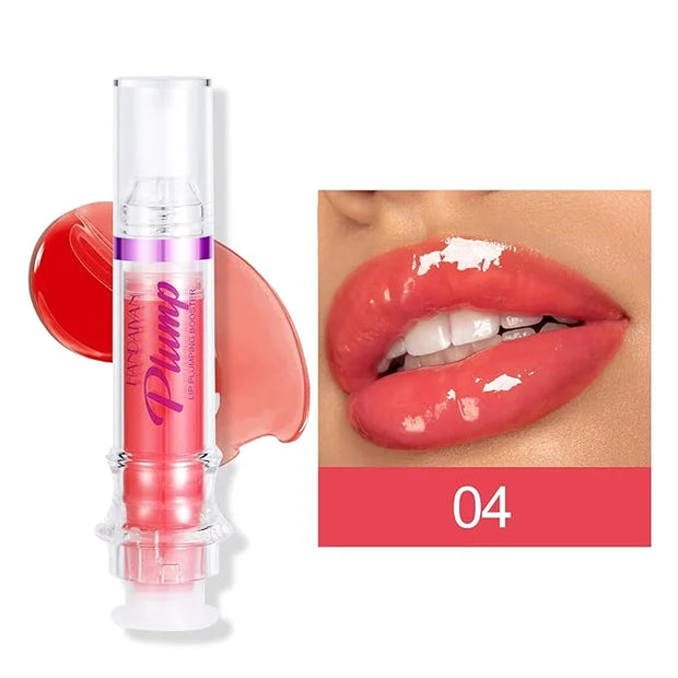 Erinde Lip Plumper Gloss, Natural Spicy Lip Plumping Booster Lip Plumping Oil, Ultra-Hydrating & Nourishing Plump Lip Plum...