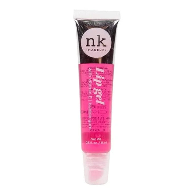 Nicka K New York 5 PACK NK Lip Gel with Vitamin E Bubble Gum, Argan, Strawberry, Cherry and Rosehip Lip Gloss - Product Image
