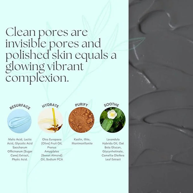 Serious Skincare Glycolic Skin Renewal Set - Retexturizing Serum - Facial Moisture Cream - Face Wash Cleanser - Balancing ...