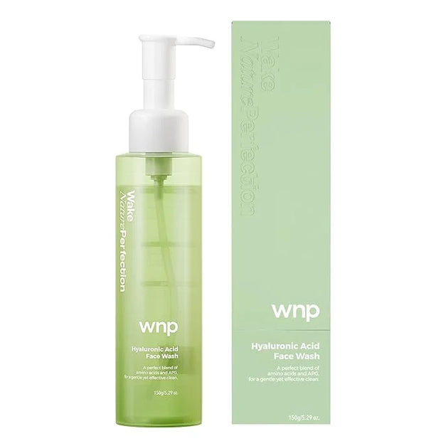 Hydrating Skincare Set – Amino Acid Face Wash + Hyaluronic Acid Ampoules + Oil Suspension Serum for Deep Repair, Glow & Se...
