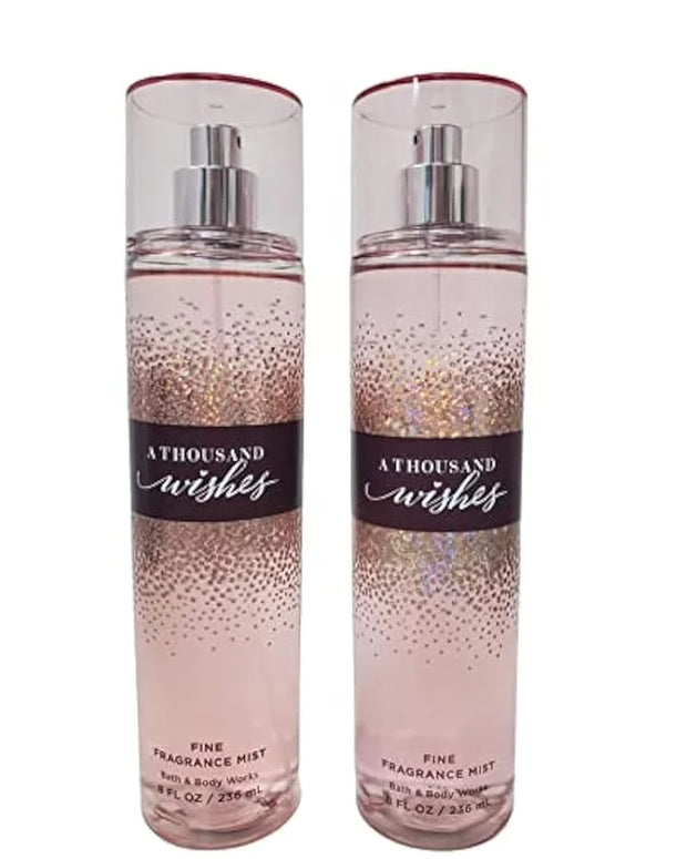(Set of 2) - Bath & Body Works Fragrance Mist, A Thousand Wishes. 8fl oz/ 236ml Each - Product Image