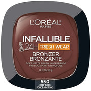 L'Oreal Paris Infallible Up to 24H Fresh Wear Soft Matte Longwear Bronzer. Waterproof, heatproof, Transfer, humidity and s...