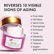 Eclat Skincare Anti Aging Face Cream - Hydrating Face Moisturizer with Collagen Peptides, Hyaluronic Acid, & Vitamins C+E ...