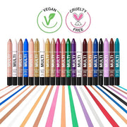 wet n wild Color Icon Cream Eyeshadow Multi-Stick, Moisturizing, Nourishing Velvety Cream-to-Powder Buildable & Blendable ...