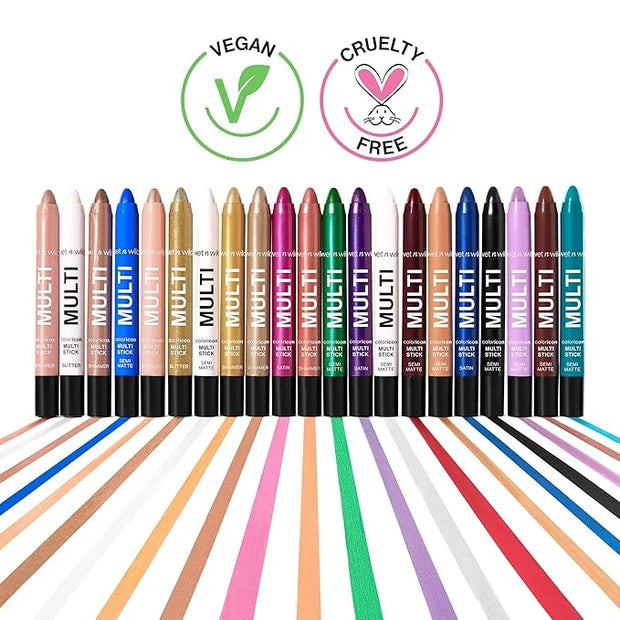 wet n wild Color Icon Cream Eyeshadow Multi-Stick, Moisturizing, Nourishing Velvety Cream-to-Powder Buildable & Blendable ...