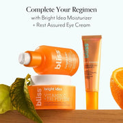 Bliss Get It Bright Duo - Bright Idea Vitamin C Moisturizer and Rest Assured Eye Cream - Brighten & Hydrate - Vegan, Clean...