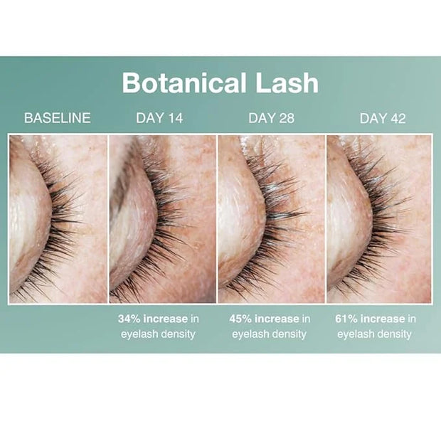 Contours Rx Botanical Lash & Brow Enhancing Serum – Organic, Drug-Free Growth Formula with Peptides & Botanicals – Strengt...