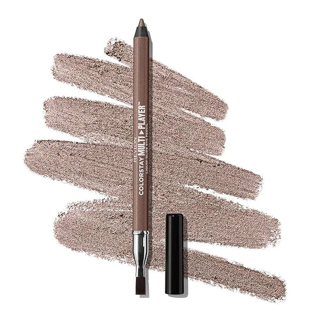 REVLON ColorStay Multiplayer Liquid-Glide Eye Pencil, Multi-Use Makeup With Blending Brush, Blends Then Sets, Creamy Textu...