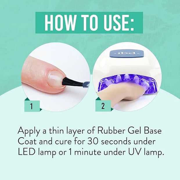 IBD Rubber Gel Base Coat 0.5 oz - Product Image