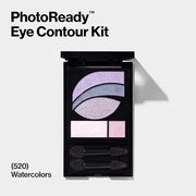 REVLON PhotoReady Eye Contour Kit, Eyeshadow Palette with 5 Wet/Dry Shades & Double-Ended Brush Applicator, Watercolors (5...