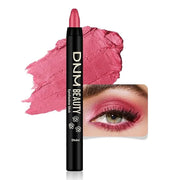 evpct Red Shimmer Cream Eye Shadow Brightener Sticks Set for Eyes, Red Shimmery Matte Pencil Eye shadow Applicator Stick P...