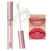 Hydrating Lip Gloss Oil - Nourishing Tinted Lip Oil for High-Shine Finish, Long-Lasting, Non-Sticky, Cruelty-Free Lip Plum...