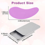 Joez Wonderful Under Eye Patches 4 Pairs, Silicone Reusable Eye Patches, Under Eye Mask for Skin Care Effect to Reduce Wri...