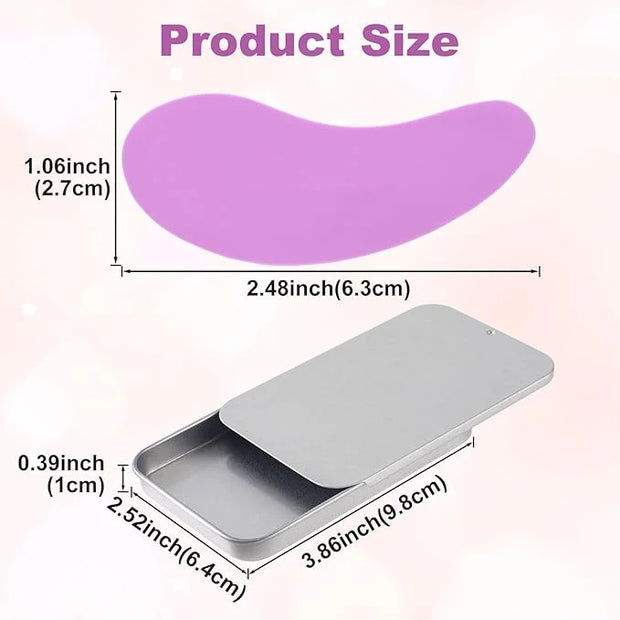 Joez Wonderful Under Eye Patches 4 Pairs, Silicone Reusable Eye Patches, Under Eye Mask for Skin Care Effect to Reduce Wri...