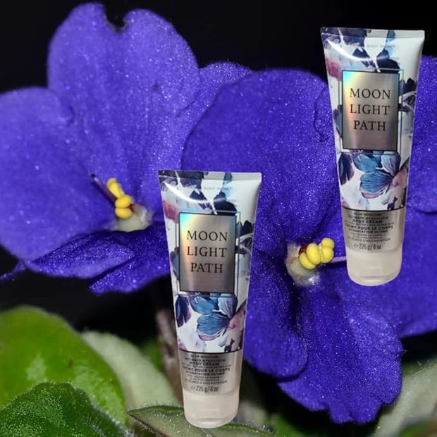 Bath and Body Works 2 Pack Moonlight Path Ultra Shea Body Cream 8 Oz. - Product Image