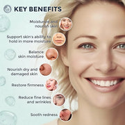 Hyaluronic Acid Face Serum - Hydrating Anti Wrinkle Anti Aging Facial Serum - With Vitamin C and E, Green Tea, Jojoba Oil ...