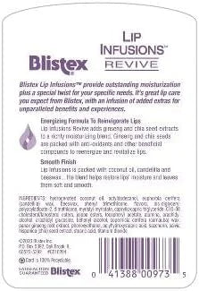 Blistex Lip Infusions Revive Lip Moisturizer 0.13 Ounce (6 Pack) - Product Image