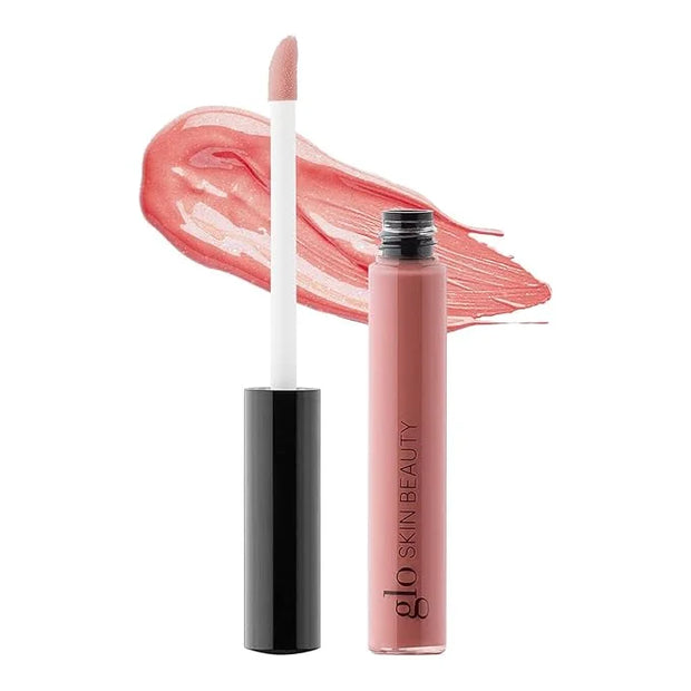 Glo Skin Beauty Lip Gloss in Slipper - Sheer Shimmery Soft Warm Pink - 20 Shades - Non-Sticky - Cruelty Free - Product Image