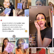 grace & stella Under Eye Patches for Puffy Eyes and Dark Circles (Retinol, 6 Pairs) Restoring Gel Under Eye Masks with Hya...