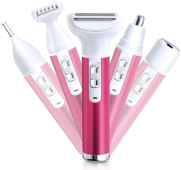 Electric Razor For Women Removal for Body Nose Hair Trimmer Face Shavers Eyebrow Legs Armpit Bikini Area Pubic Underarms P...