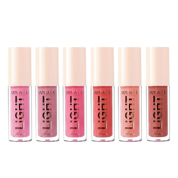 MAEPEOR Moisturizing Lipgloss Set 6PCS Smooth Shiny Lip Gloss Neutral Nude Nourishing Glossy Lipgloss for Women and Girls ...