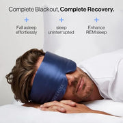 Dore & Rose Deep Sleep Mask Light Blocking, 23 Momme Mulberry Silk Eye Mask, Ultra Soft, Adjustable - Travel Sleeping Mask...