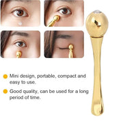 Eye Cream Massage Sticks, Zinc Alloy Eye Cream Applicator Eye Anti Wrinkle Eye Fatigue Relief Massage Stick for Facial-Tre...