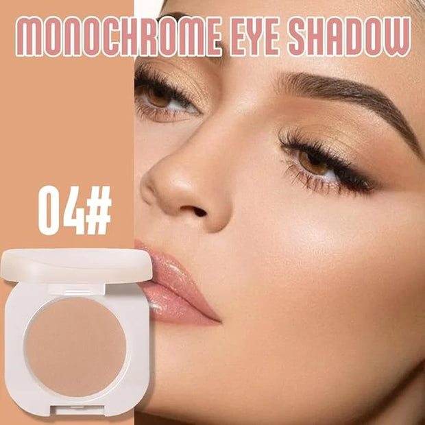Pressed Single Matte BrownEyeshadow Palette, Matte Burly Wood eyeshadow For Old Women, Pigmented Waterproof Sombras Para O...