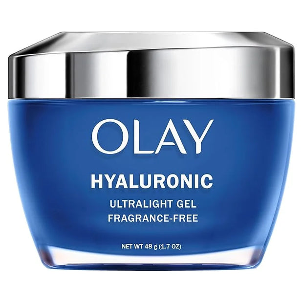 Olay Hyaluronic Acid Face Moisturizer, Instant Hydration for Women, Fragrance-Free - Dry Skin Solution, Glowing, Smoothing...