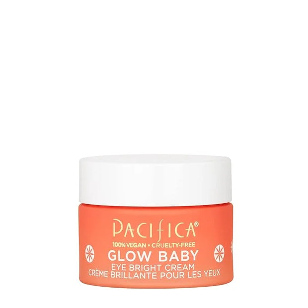 Pacifica Glow Baby Face Lotion & Eye Cream Set of 2 – Brightening Vitamin C Moisturizer + Depuffing Eye Cream with Caffein...