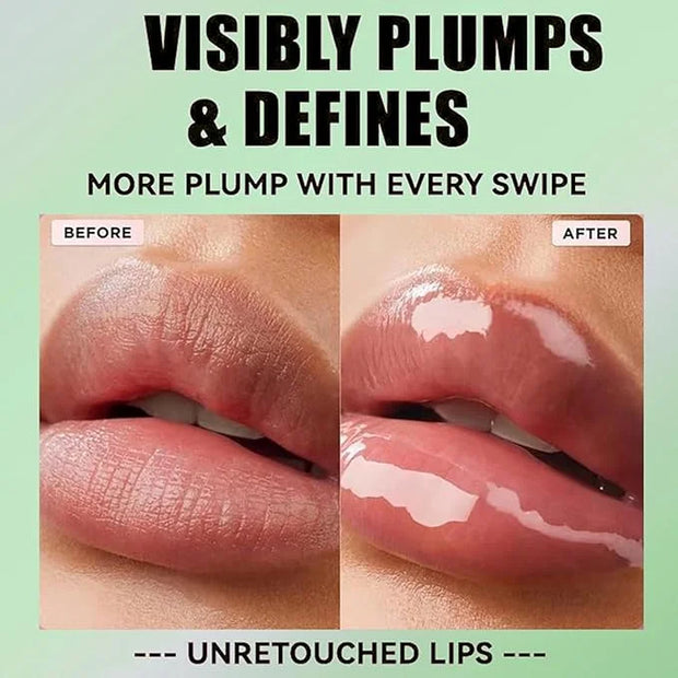 4 Colors Lip Oil Lip Glaze, Hydrating Lip Glow Oil Big Brush Head Shiny Moisturizing Lip Gloss, Long Lasting & Nourishing ...