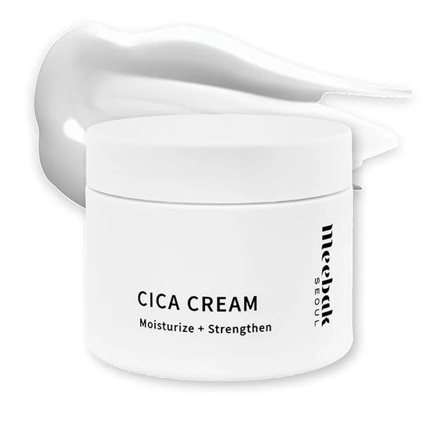 Meebak Cica Cream | Daily Repair Moisturizer with Niacinamide, Ceramide, & Retinol | Deep Hydration & Soothing | Locks in ...