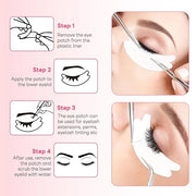 50 Pairs Under Eye Patches,Eye Pads Lash Extensions Lint Free, Eyelash Extension Patches Add Aloe Vera Hydrogel Lash Pad -...