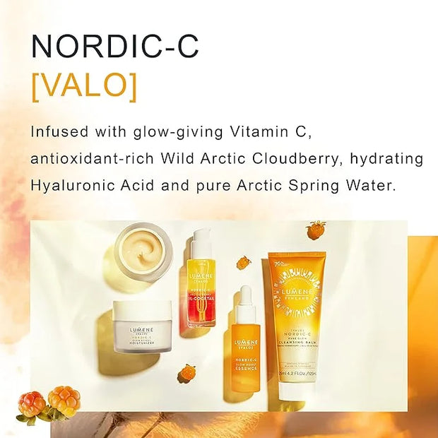 Lumene Nordic-C [Valo] Bright Eyes All-In-One Eye Treatment - Eye Serum for Dark Circles + Puffiness - Formulated with Vit...