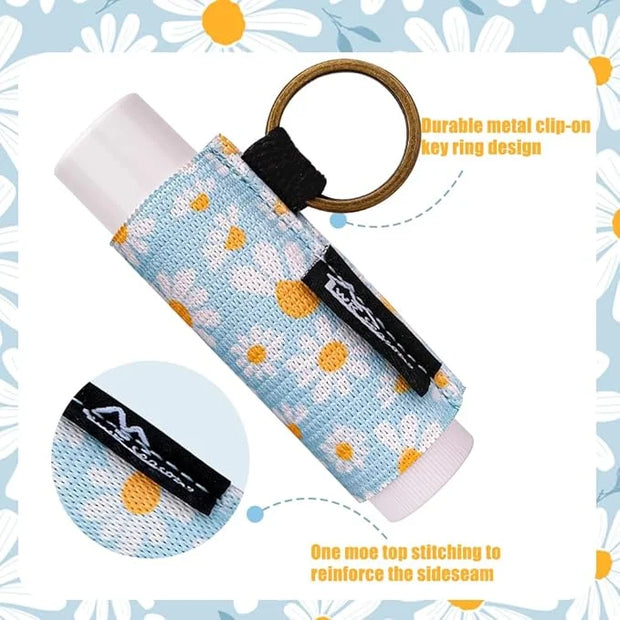 WK IEASON Lip Balm Holder Keychain