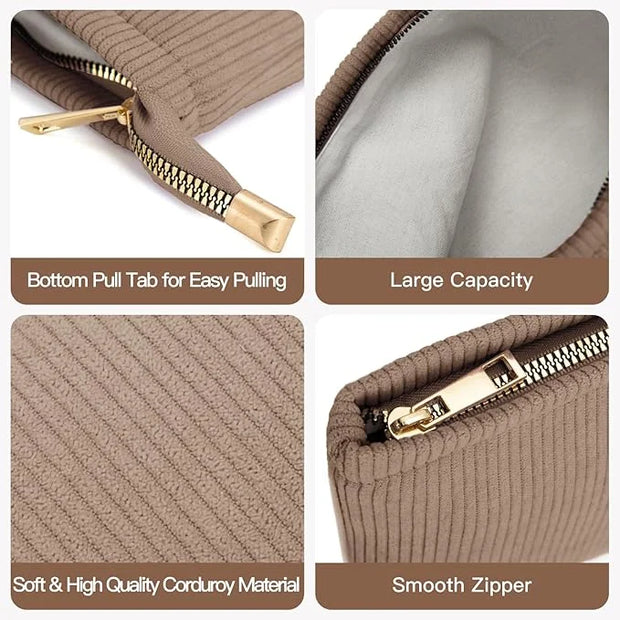 3 pieces makeup bag cosmetic