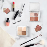 Beaupretty 10 Pieces Empty Eyeshadow Pallet 4 Grids