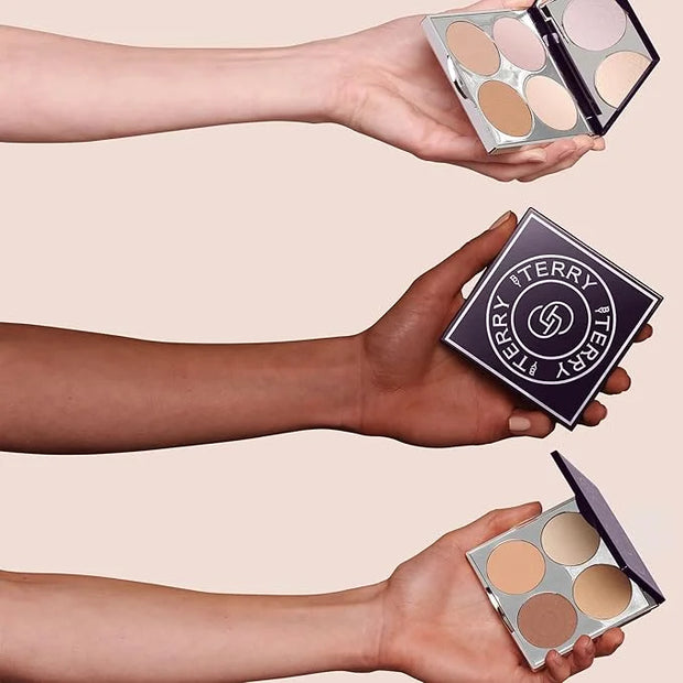 By Terry Hyaluronic Hydra-Powder Palette, 4-Shade, Vegan Contour