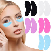 5 Pairs Silicone Under Eye Patches, Reusable Under Eye Mask Pad, Lower Lash Isolation Pads Skin Care Beauty Tool for Reduc...