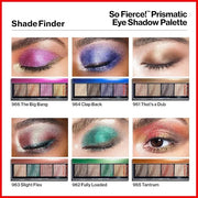 Revlon So Fierce Prismatic Eyeshadow Palette, Eye Makeup, Ultra Creamy Pigmented in Blendable Matte & Pearl Finishes, 966 ...