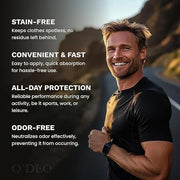 Aluminum Free Deodorant for Men – All Natural Deodorant Spray – Organic Deodorant for Men 4 fl oz of Natural Deodorant Uns...