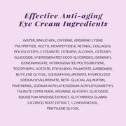 ANAI RUI Caffeine Bakuchiol Firming Eye Cream, Retinol & Peptide Eye Cream for Dark Circles, Puffiness, Wrinkles, Bakuchio...