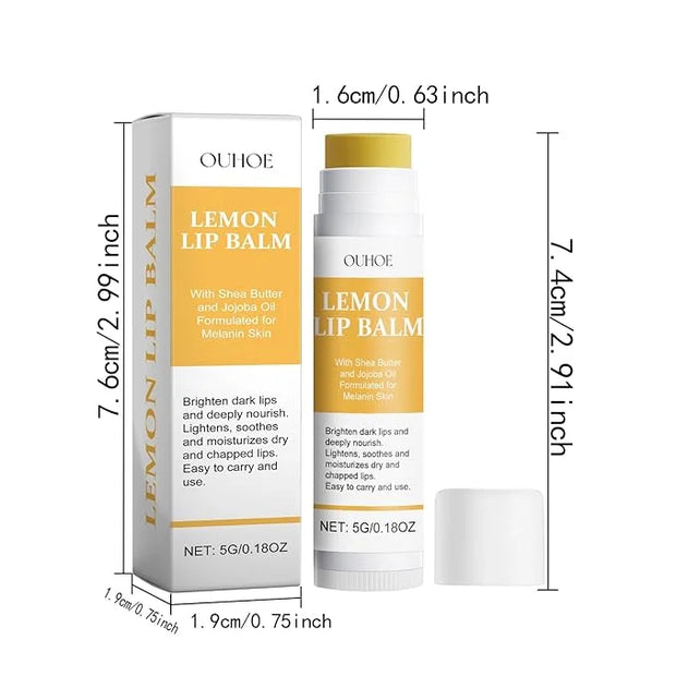 Lemon Lip Balm | All Natural Effortlessly