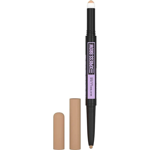 Maybelline New York Maybelline Express Brow 2-in-1 Pencil and Powder, Light Blonde, 0.02 Fl. Ounce, 248 Light Blonde, 0.02...