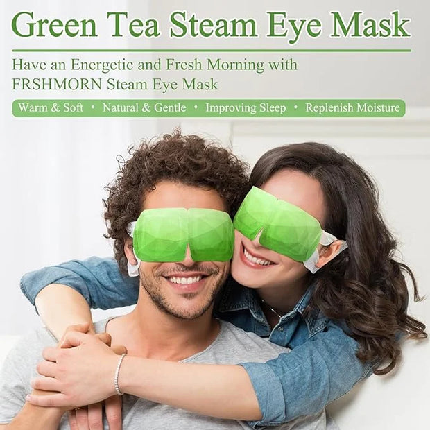 16 Packs Steam Eye Mask, Heated Eye Mask for Sleeping, Warm Compress for Eyes, Self Heating Disposal Eye Mask Comfortable ...